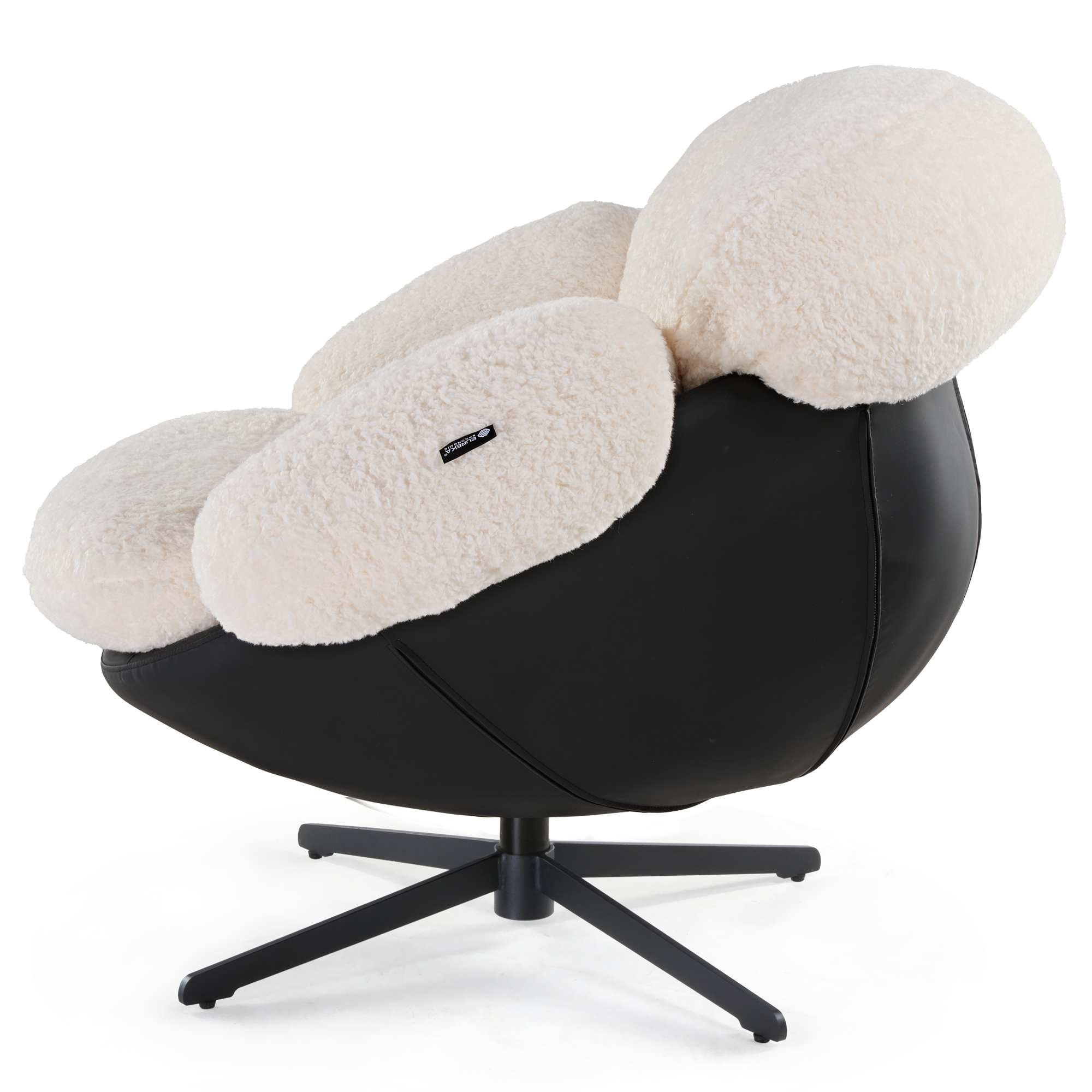 Eureka Cara LC22 Modern Comfy Swivel Lounge Chair