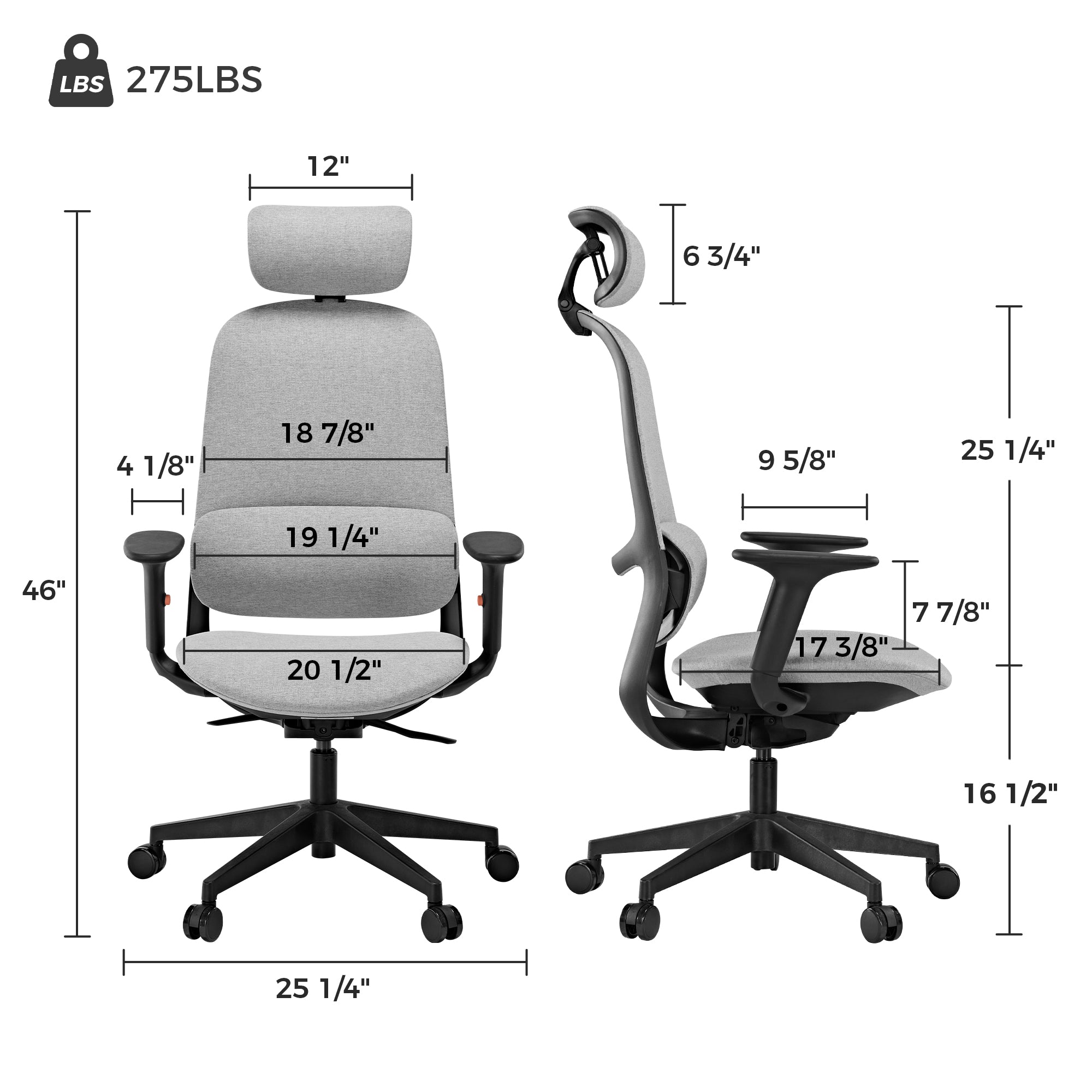 Eureka Skylar OC24 Modern Mesh Office Chair