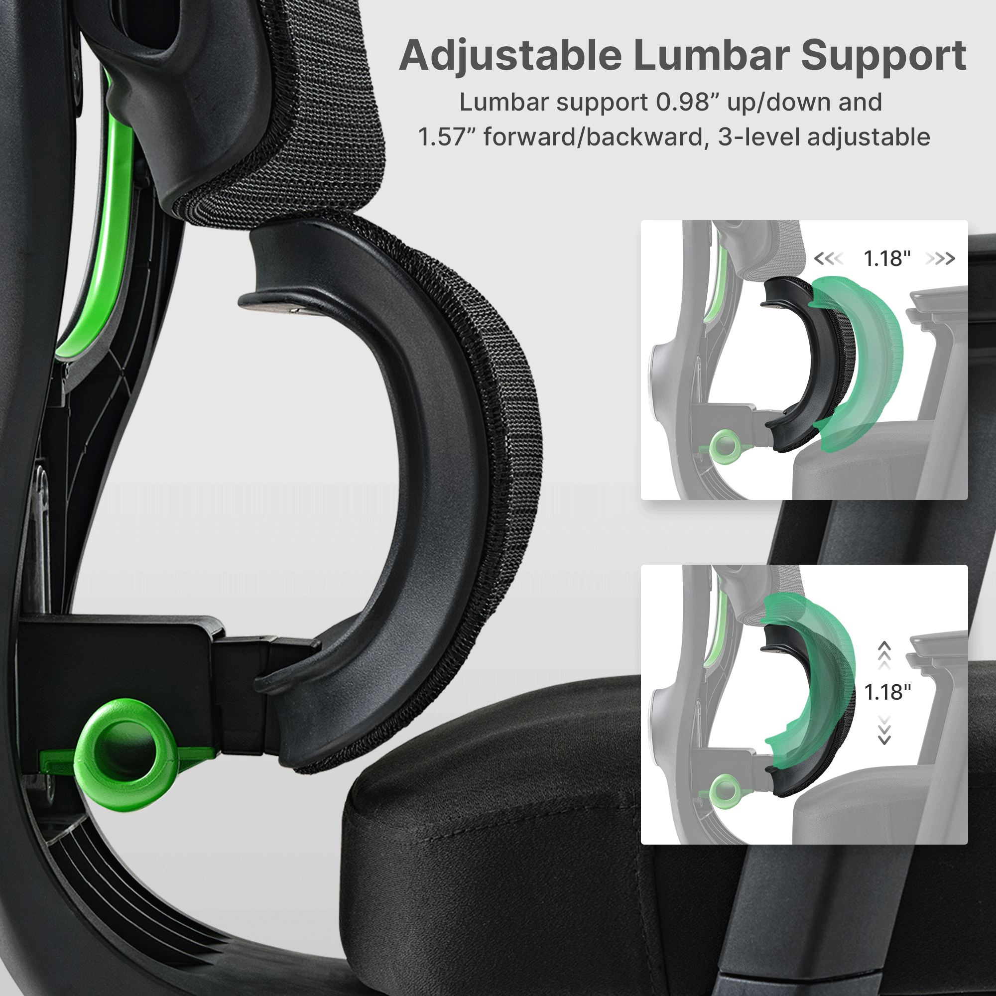 Eureka Axion GC12 Ergonomic Gaming Chair
