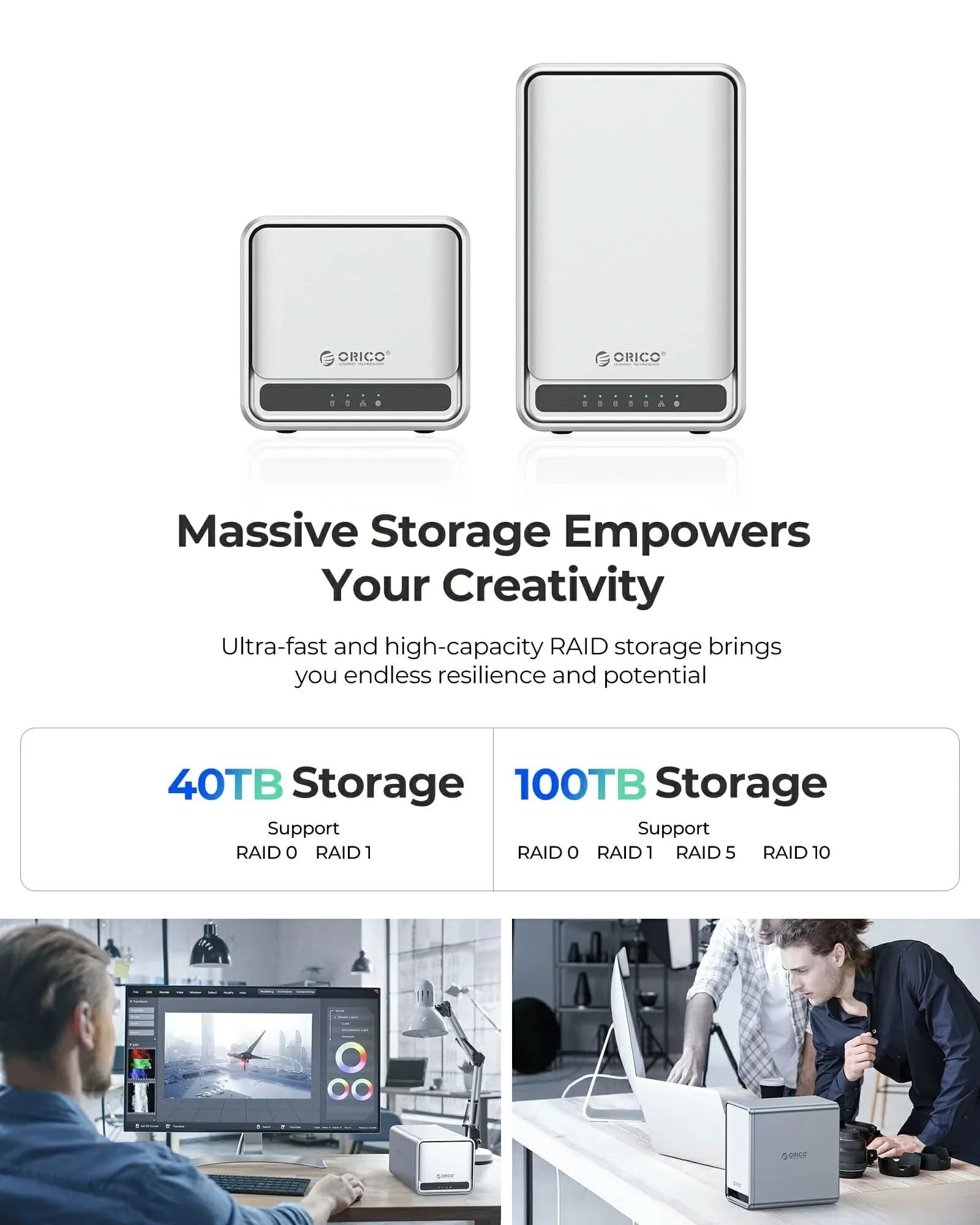 ORICO MetaCube 5 Bay NAS Storage System - Orico