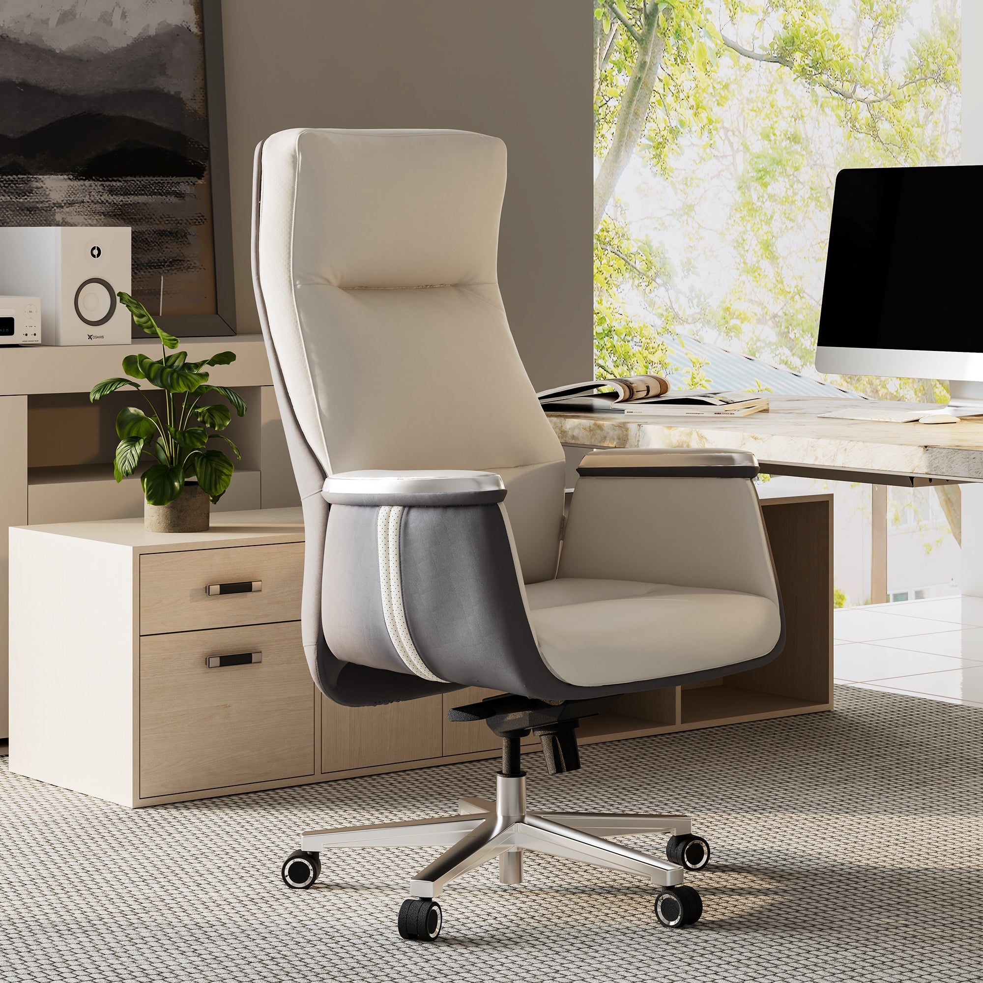 Eureka Royal II OC09 High Back Executive Office Chair