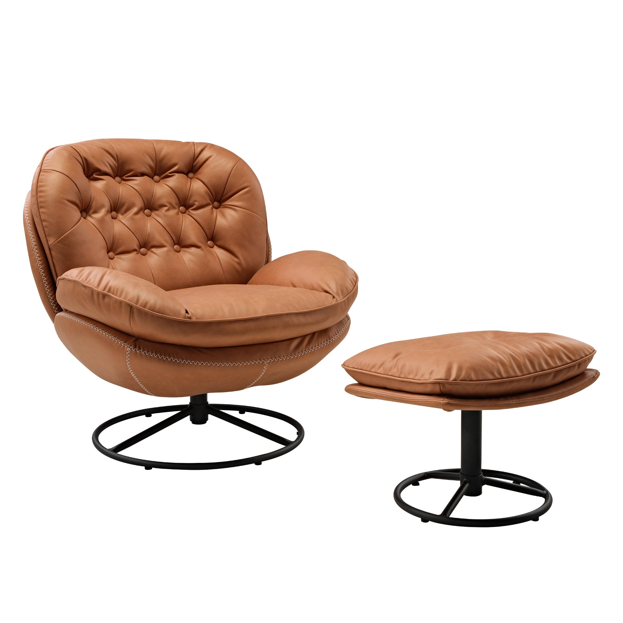 Eureka Camden LS07 Modern Swivel Lounge Chair