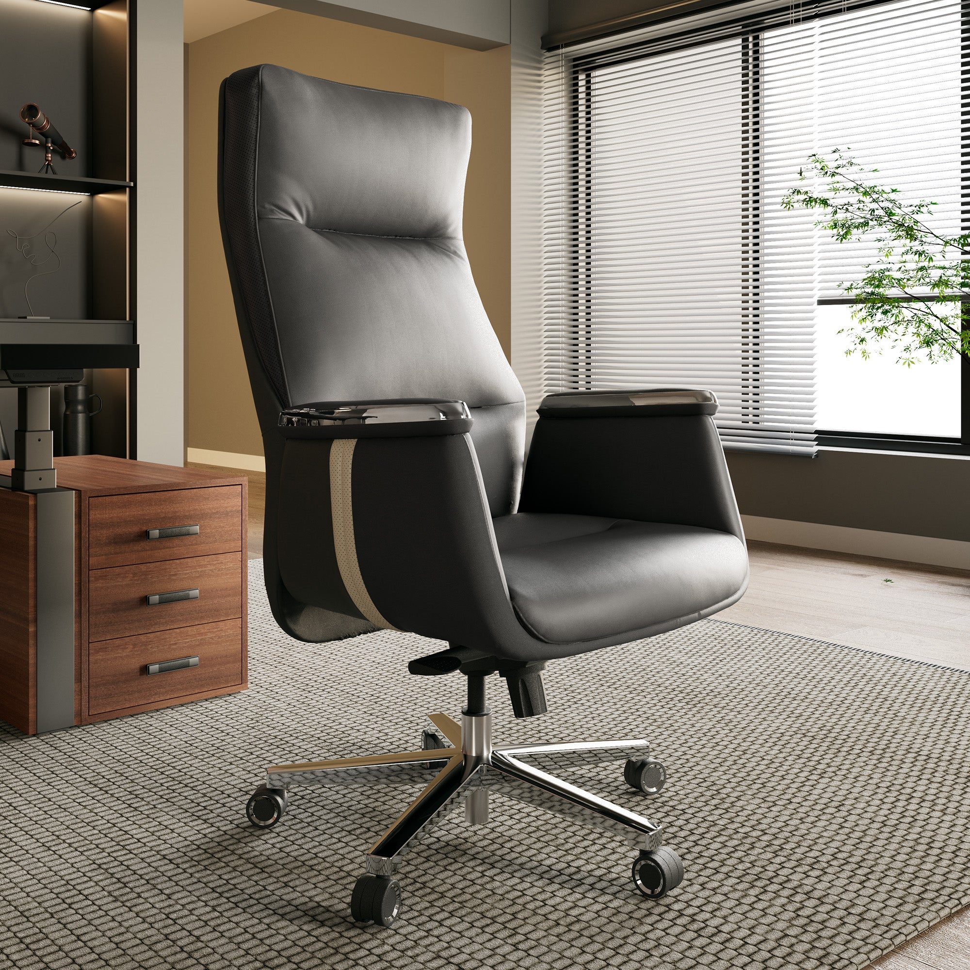 Eureka Royal II OC09 High Back Executive Office Chair