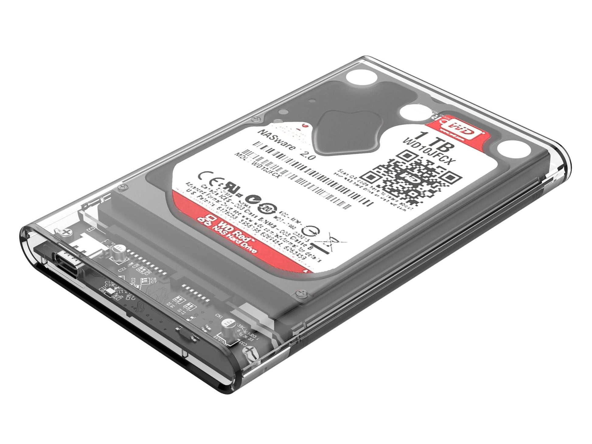 ORICO 2.5 Inch SATA to USB Transparent HDD Enclosure - Orico