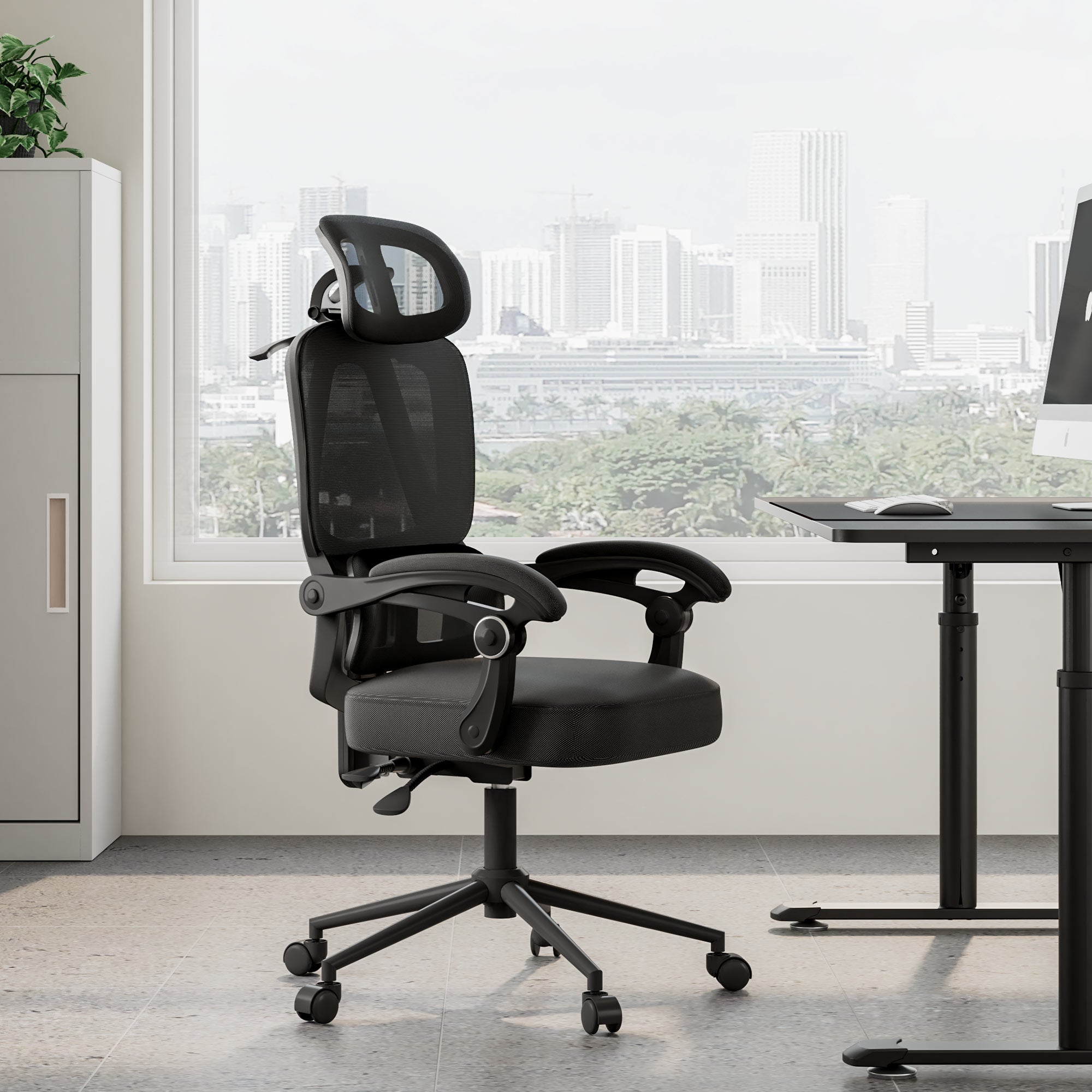 [NEW] Eureka OC16 Nero Ergonomic Home/Office Chair - Black