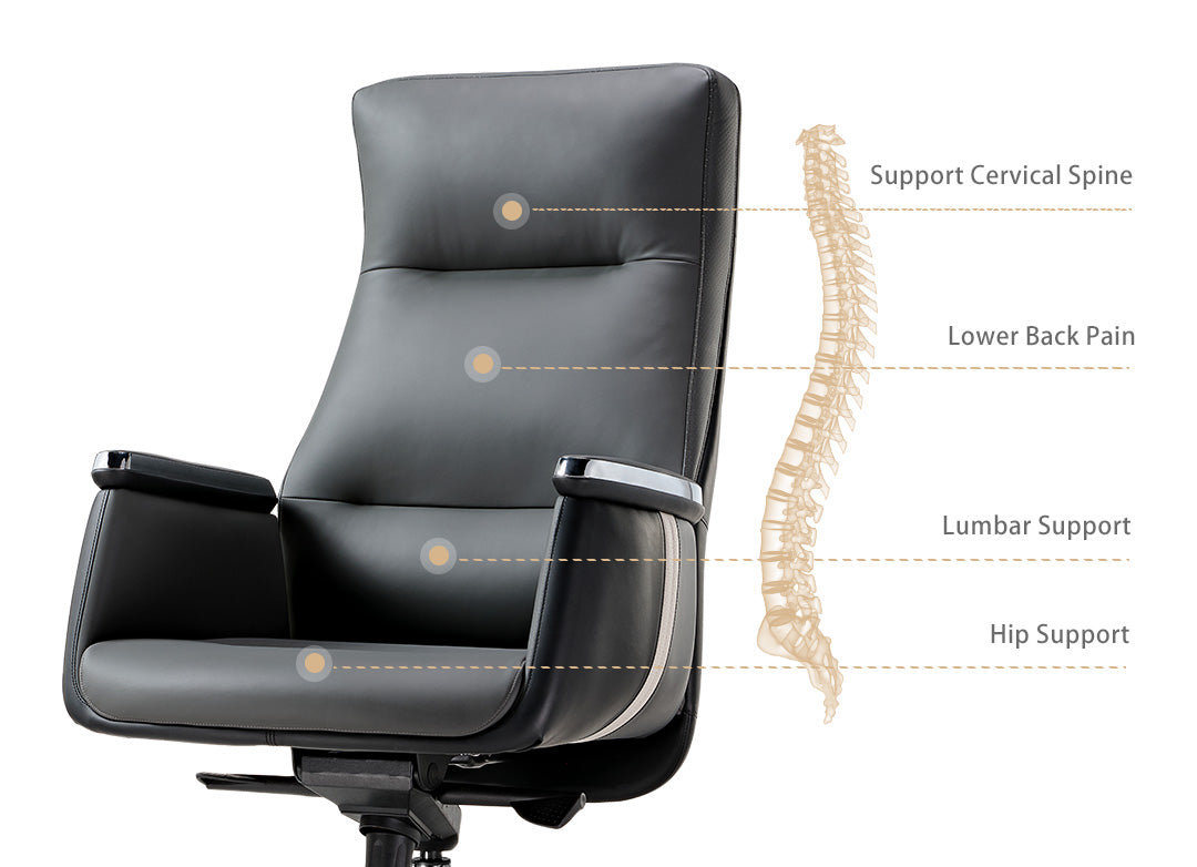 Eureka Royal II OC09 High Back Executive Office Chair