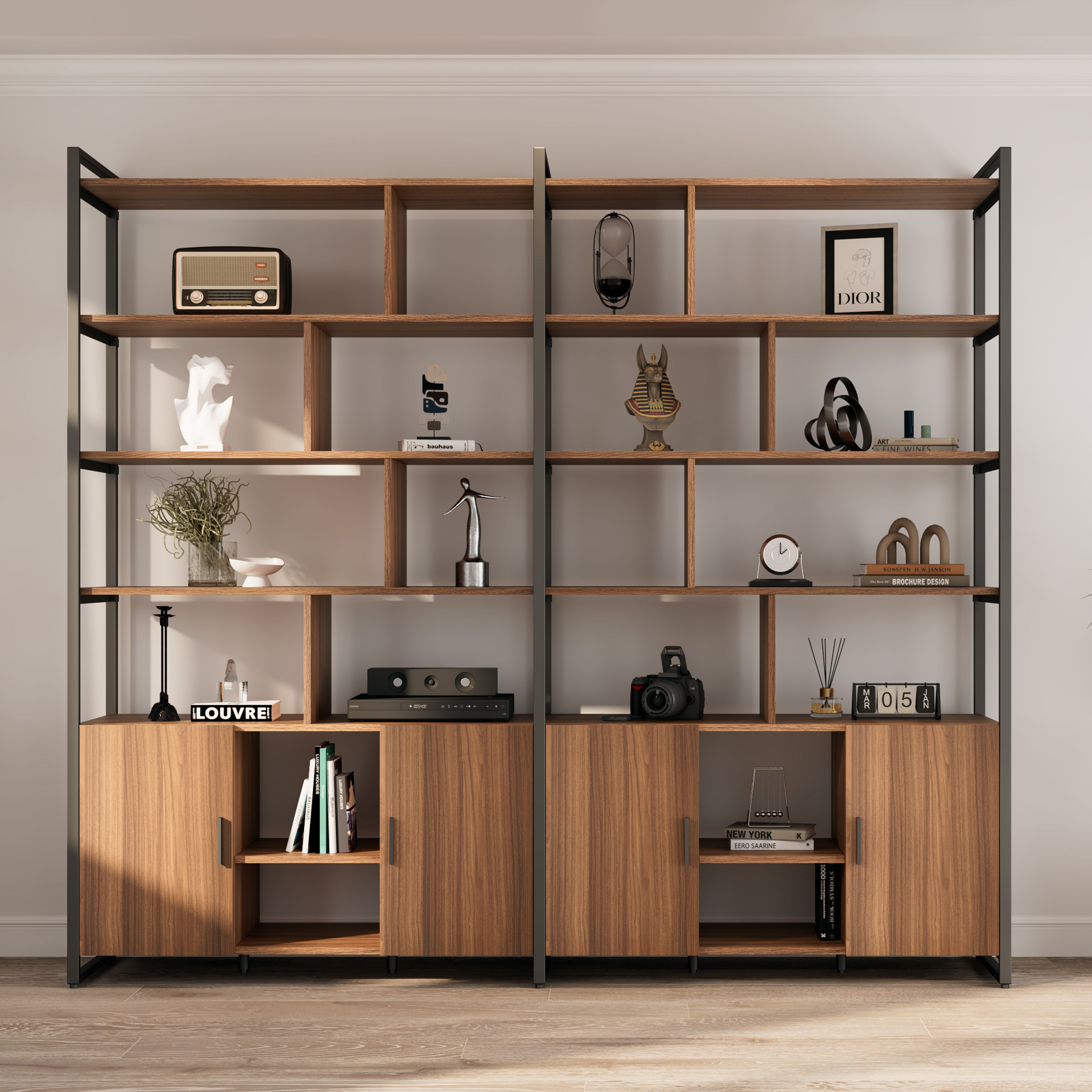 Eureka Napa Standing Bookshelf (Coastal Collection) *1PC/5CTNS