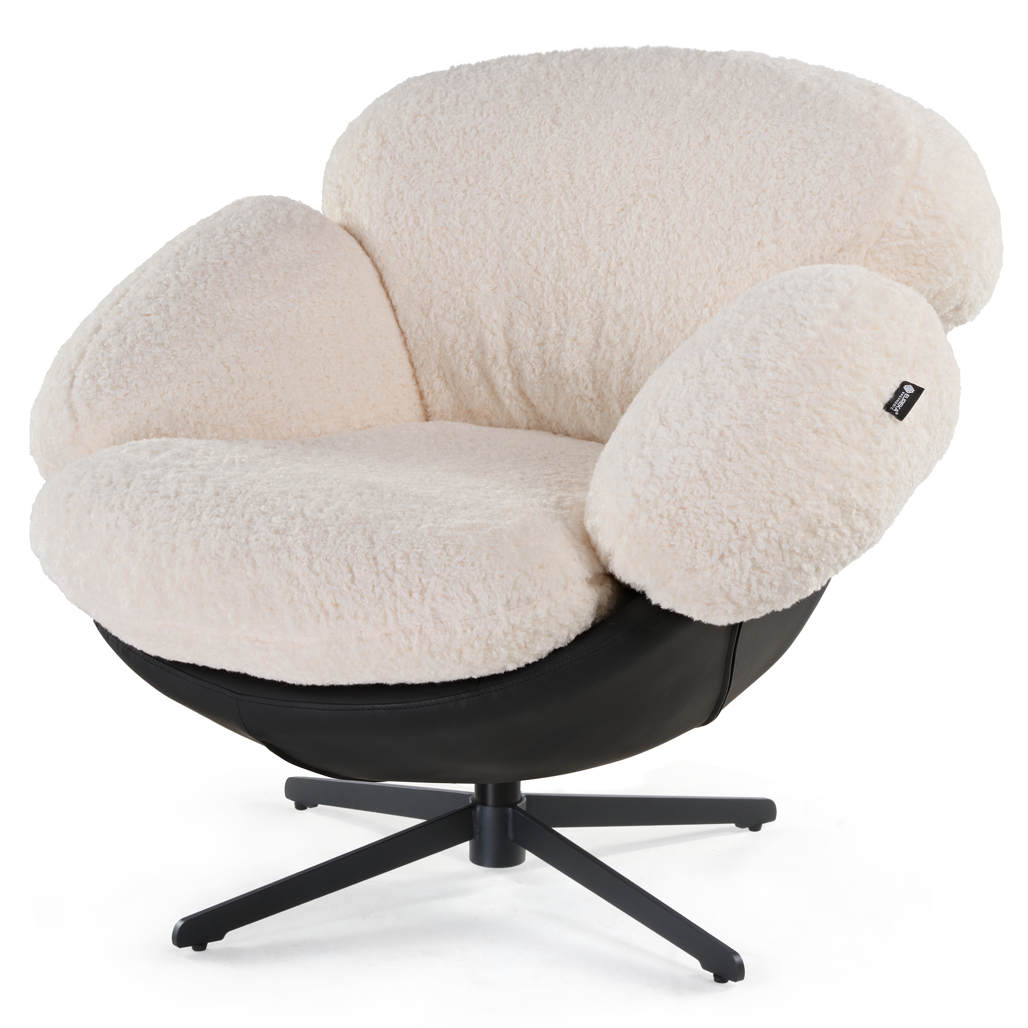 Eureka Cara LC22 Modern Comfy Swivel Lounge Chair