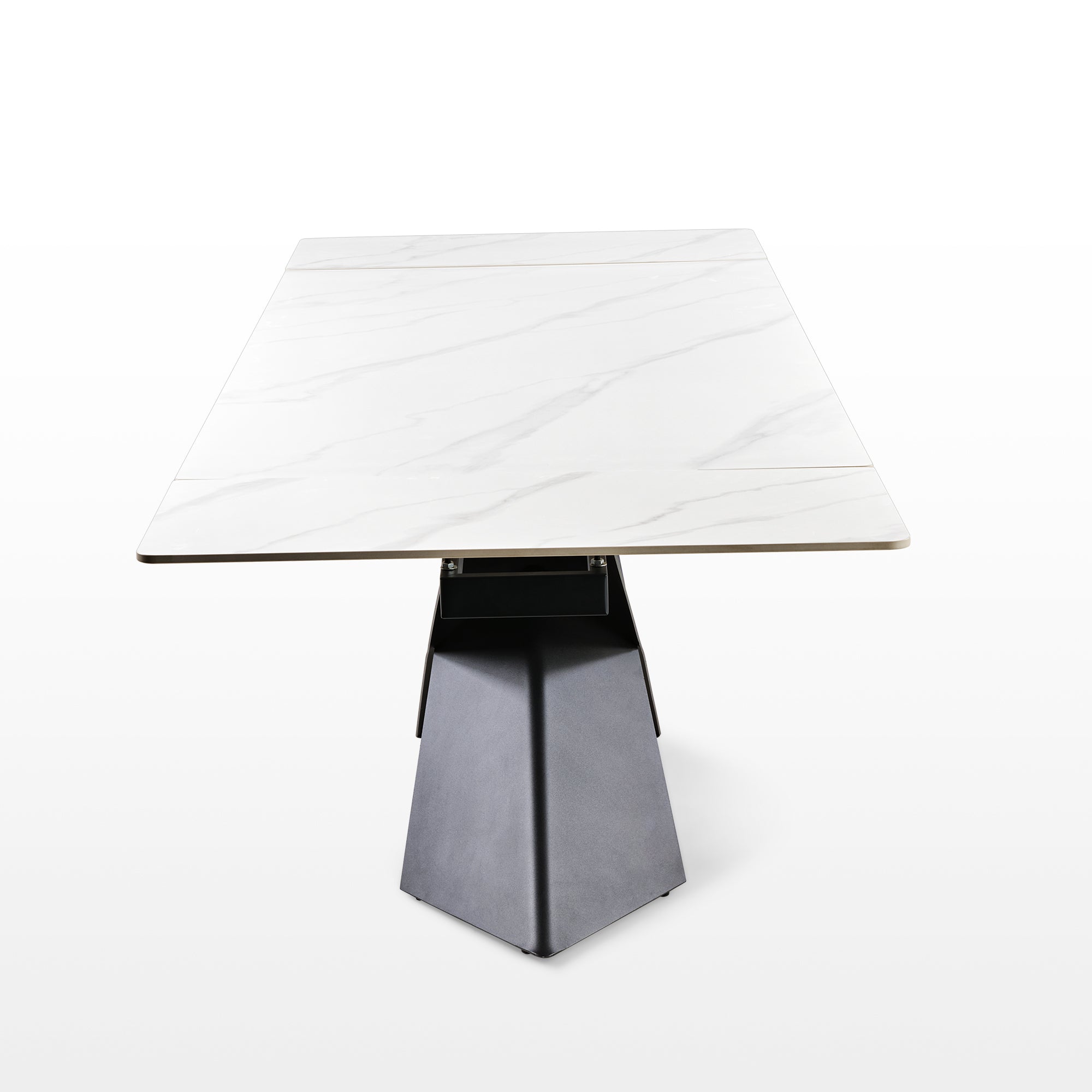 Eureka Evelyn 70"- 102" Extendable Dining Table with Slate *1PC/2CTNS