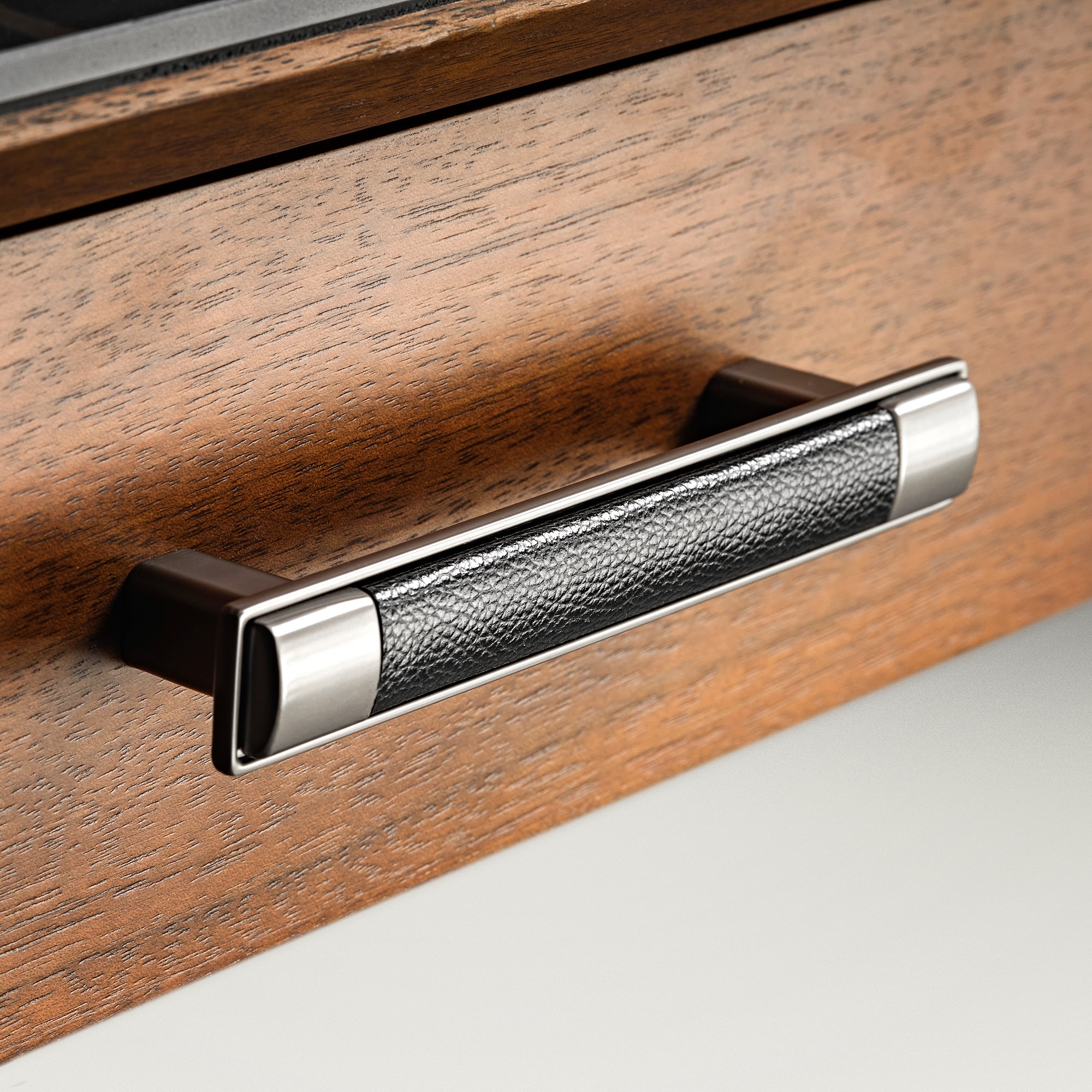 Eureka Ark Pro TX60L-B L Shaped Executive Slate Standing Desk with Two-Drawer - Left Side