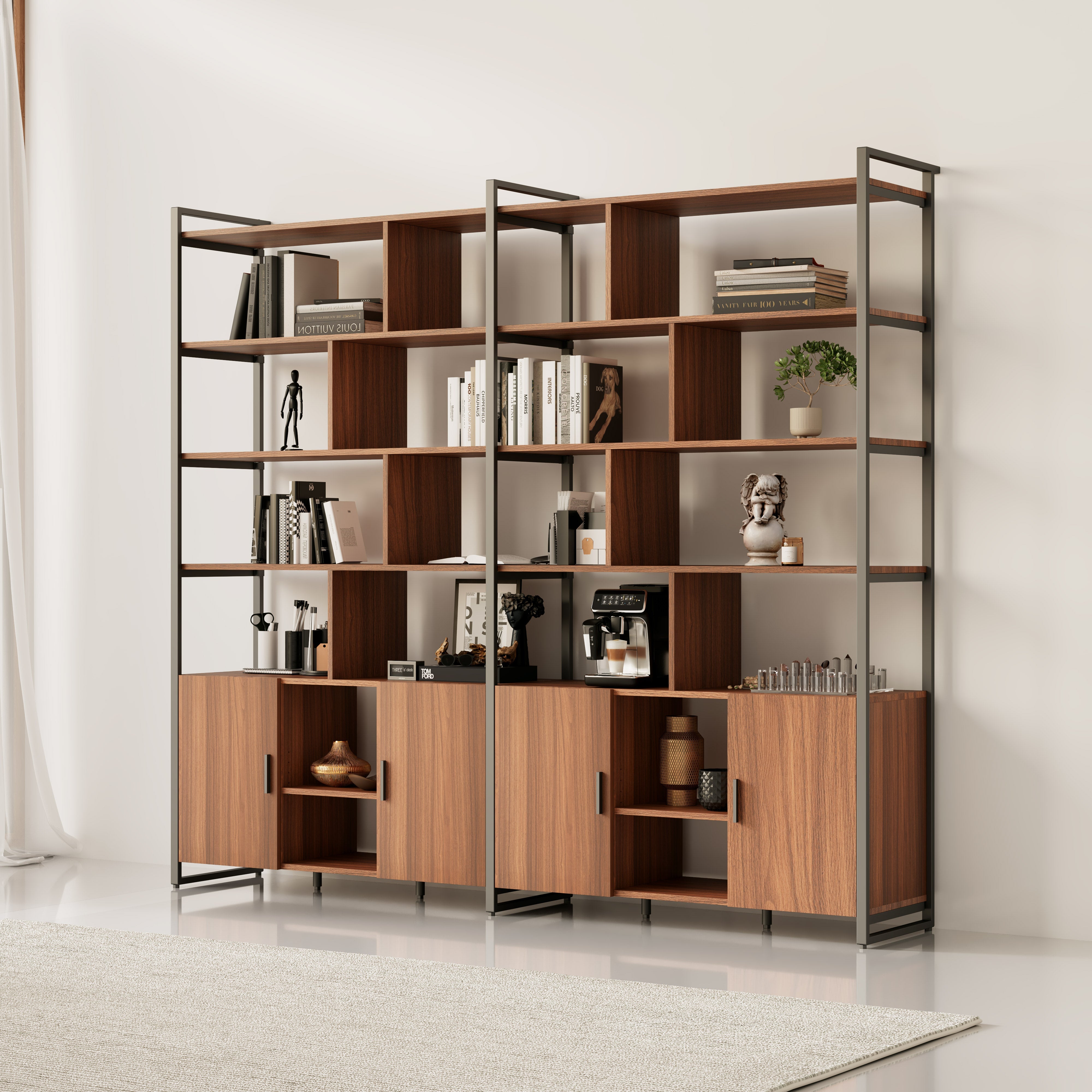 Eureka Napa Standing Bookshelf (Coastal Collection) *1PC/5CTNS