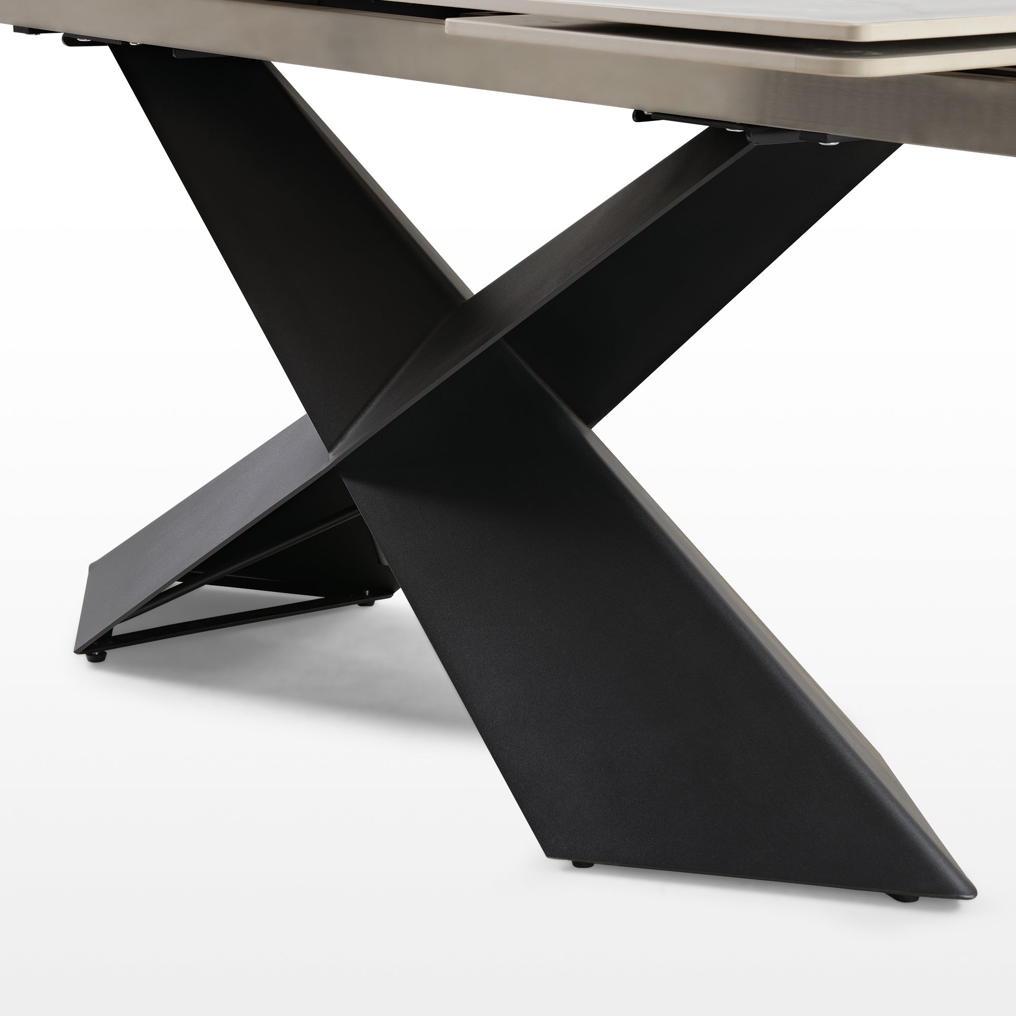 Eureka Evelyn 70"- 102" Extendable Dining Table with Slate *1PC/2CTNS