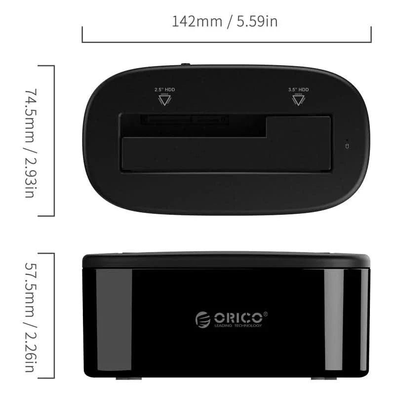 ORICO 2.5/3.5'' HDD Docking Station SATA to USB 3.0 - Orico