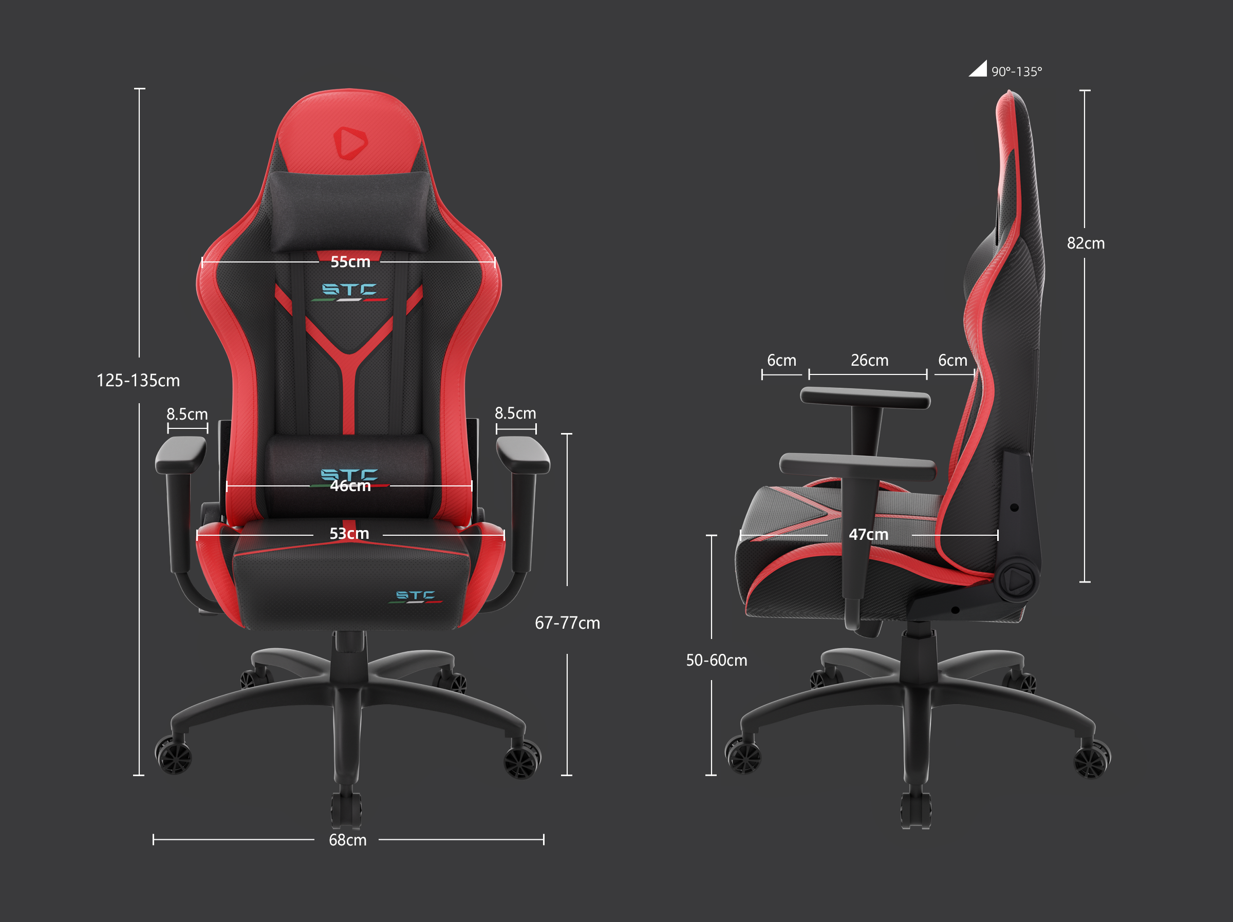 ONEX STC Tribute Hardcore Gaming and Office Chair