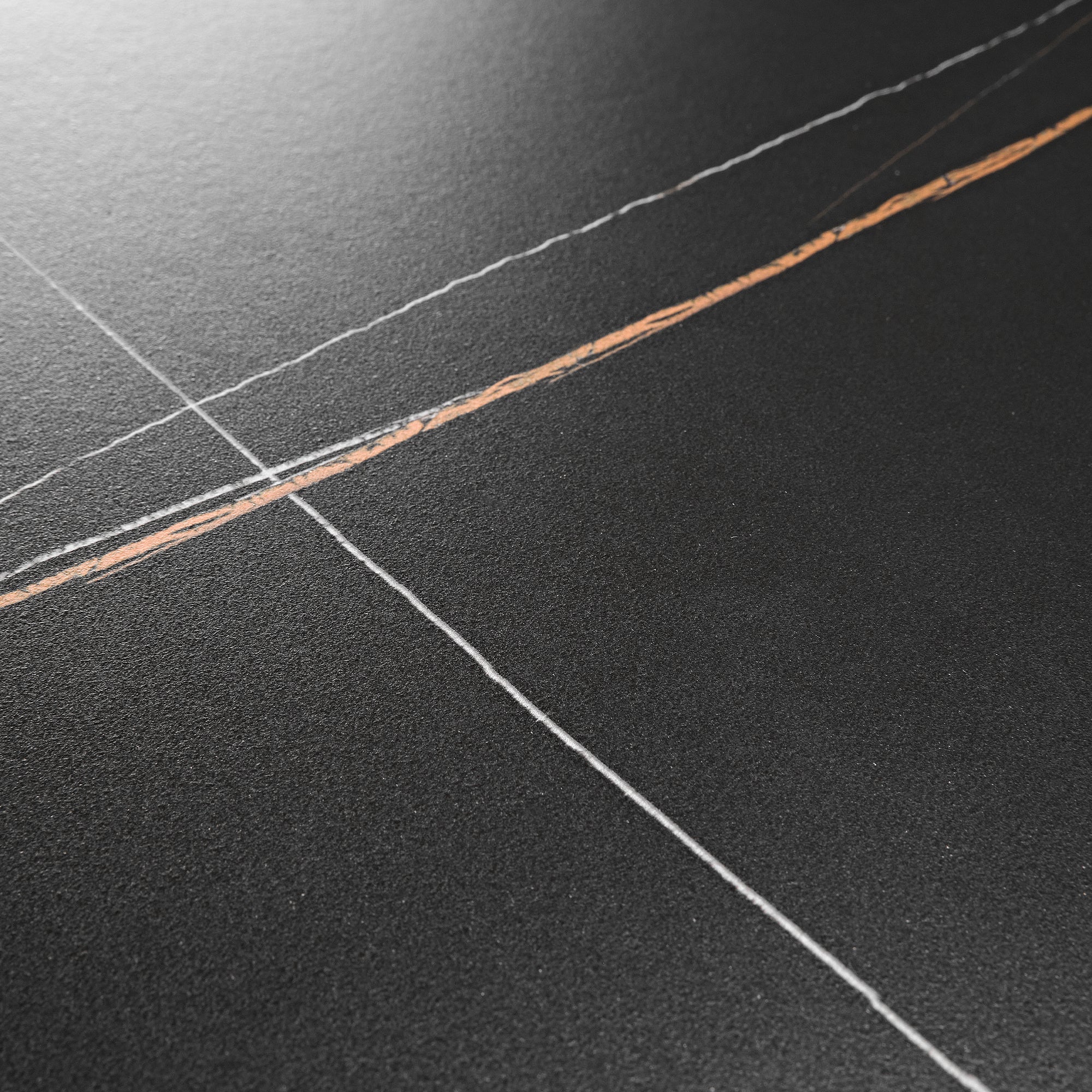 Eureka Ark Pro TX60L-B L Shaped Executive Slate Standing Desk with Two-Drawer - Left Side