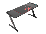 Eureka Ergonomic Z60 Black Gaming Desk with RGB Lights