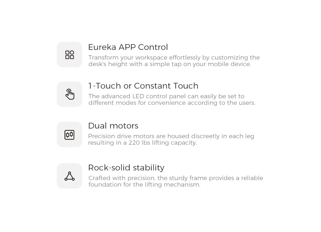 Eureka Ark Lite OD08 Standing Desk