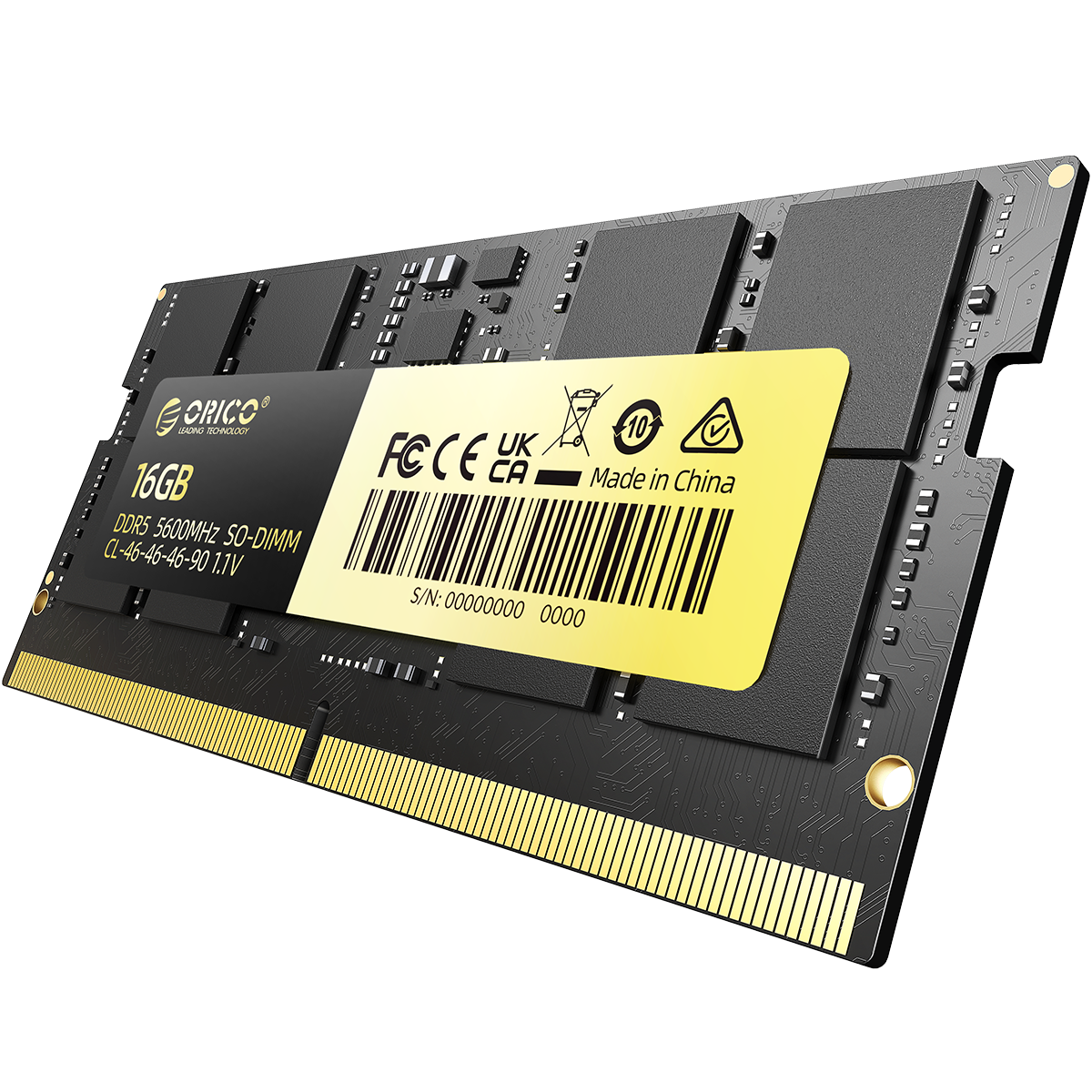 ORICO DDR5 SO-DIMM 16GB-5600MHz Laptop RAM - Orico
