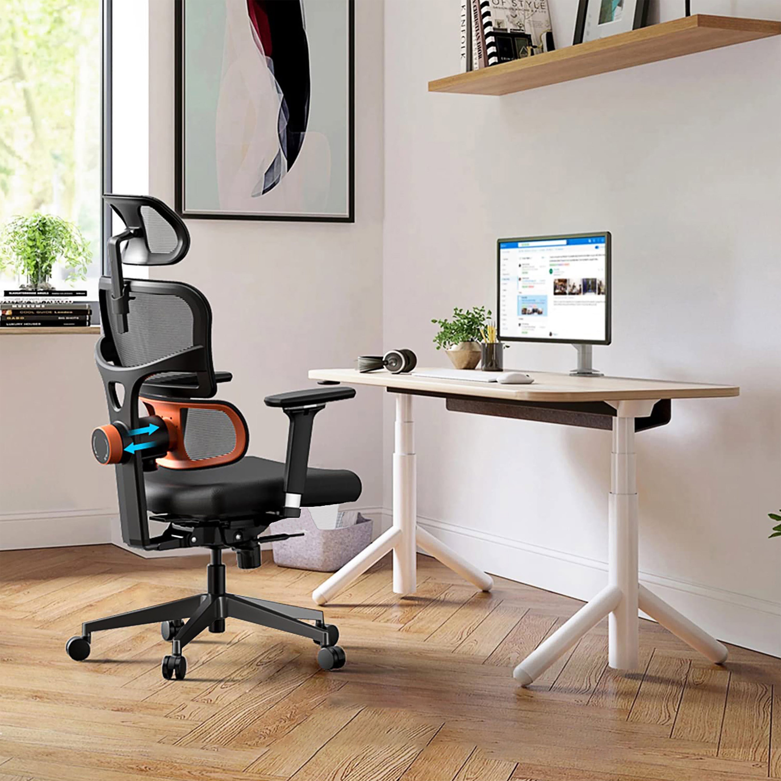 [NEW] Eureka OC12 Pro Ergonomic Home/Office Chair-Black