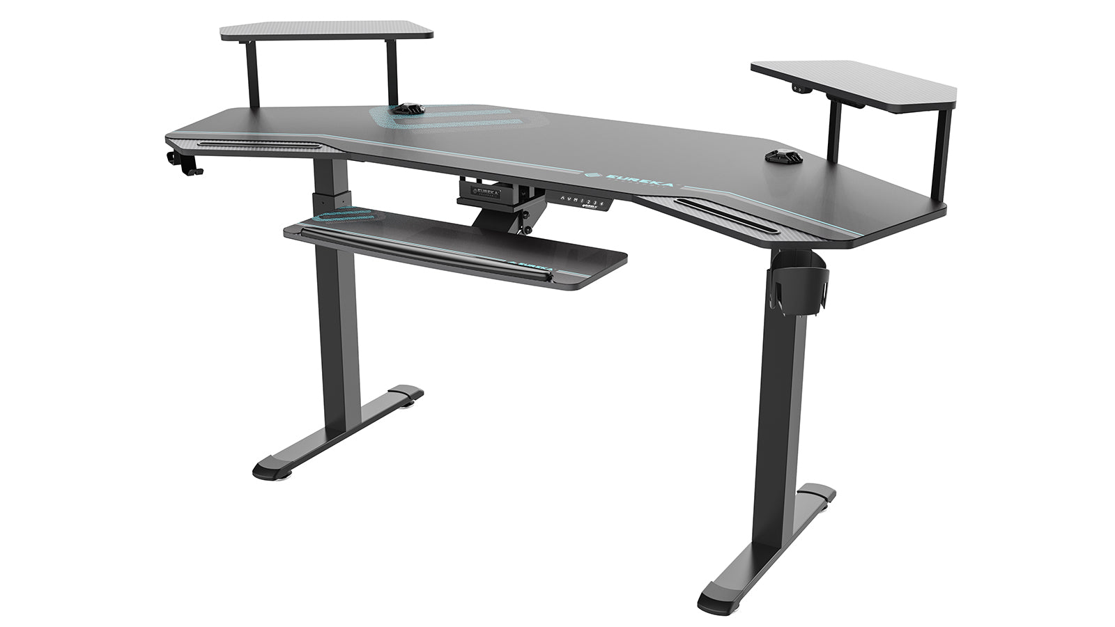 Eureka Ergonomic 72" Studio Electric Standing Desk With Keyboard Tray *1PC/2CTNS