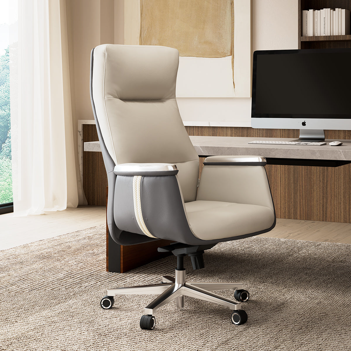 Eureka Royal II OC09 High Back Executive Office Chair