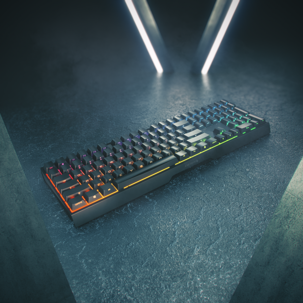 CHERRY MX 3.0S Wireless RGB Gaming Keyboard BLACK version - MX Red switch