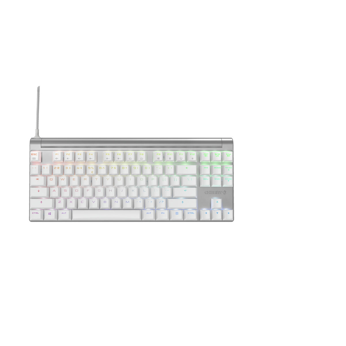 CHERRY Gaming Keyboard MX 8.0 RGB WHITE version - MX Red switch