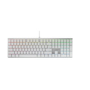 CHERRY Gaming Keyboard MX 10.0 RGB WHITE version - MX Low Profile Red switch