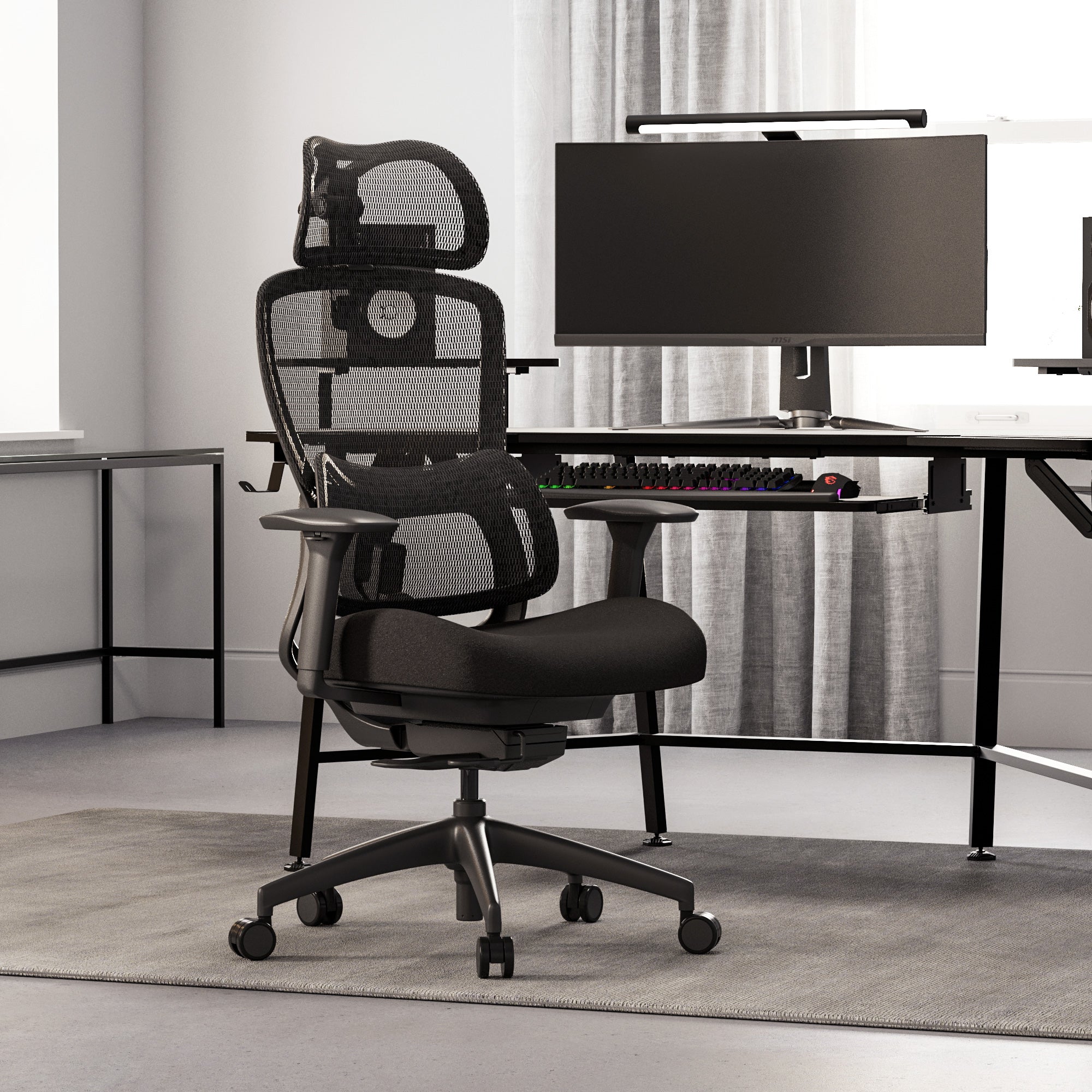 [NEW] Eureka OC15 Lark Adjustable Lumbar Home/Office Chair