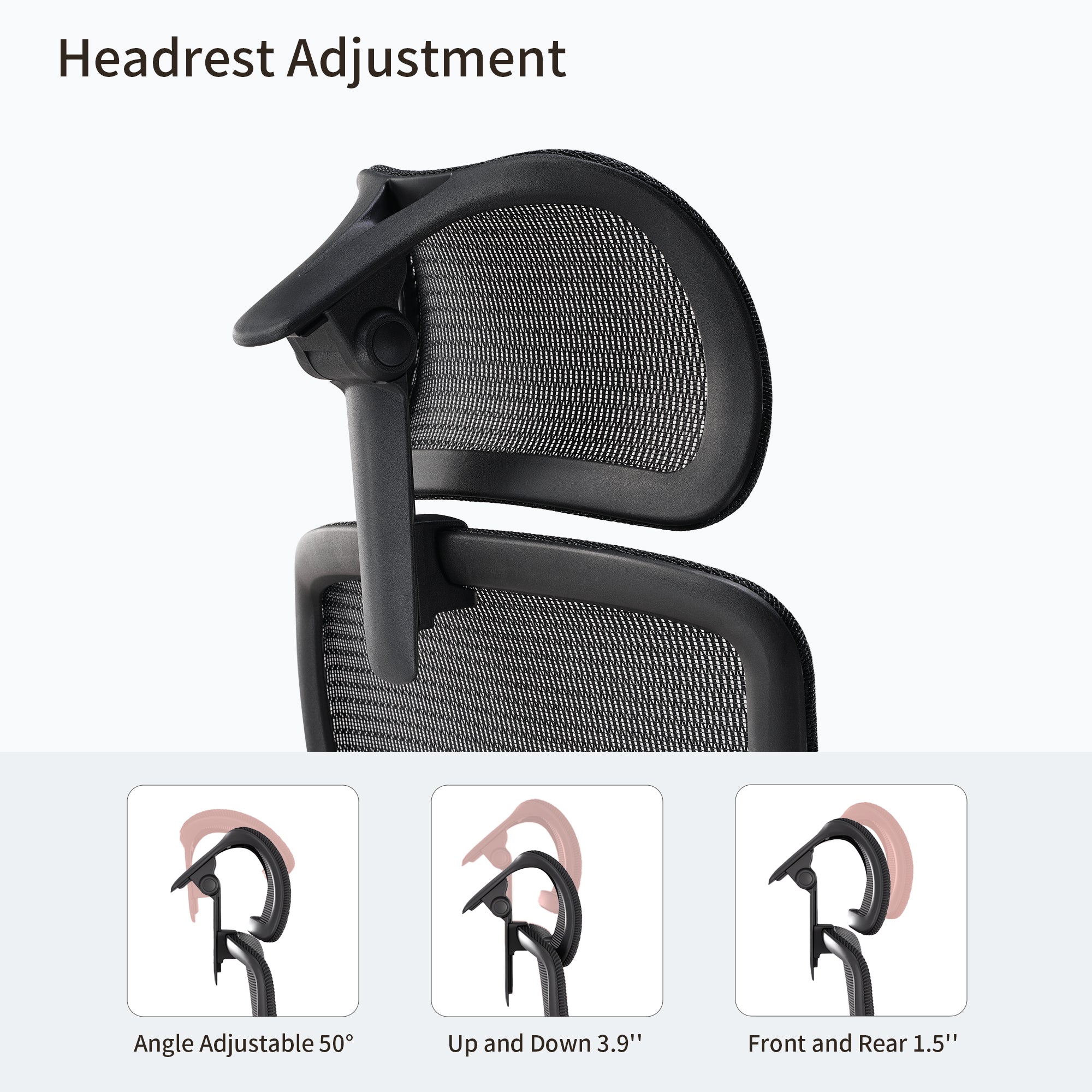 [NEW] Eureka OC15 Lark Adjustable Lumbar Home/Office Chair