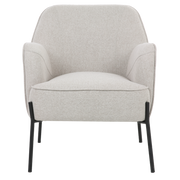 ONEX HuGo Ivory Armchair - Stylish Linen Fabric for Ultimate Comfort