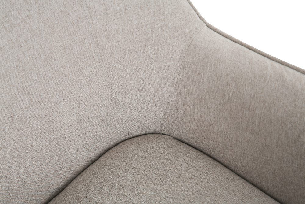 ONEX HuGo Ivory Armchair - Stylish Linen Fabric for Ultimate Comfort