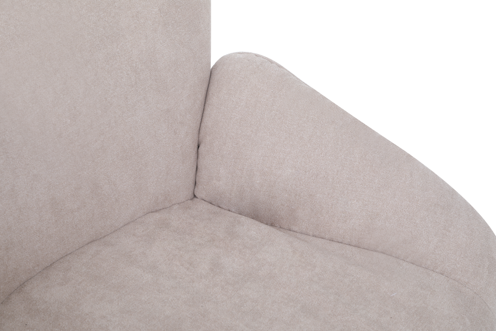 ONEX SaSa Ivory Velvet Swivel Armchair - Stylish and Comfortable Occasional ArmChair
