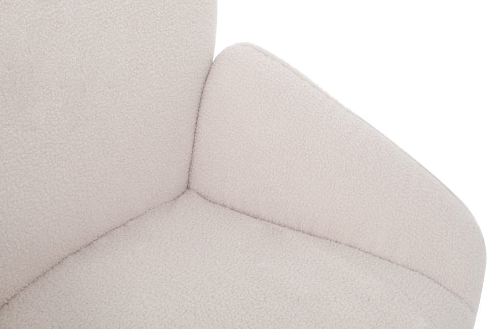 ONEX SaSa Boucle Armchair Ivory - Stylish and Comfortable Occasional Arm Chair