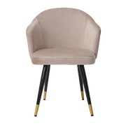 ONEX ViRo Dining Chair Light Grey - Dutch Velvet (Set of 2)