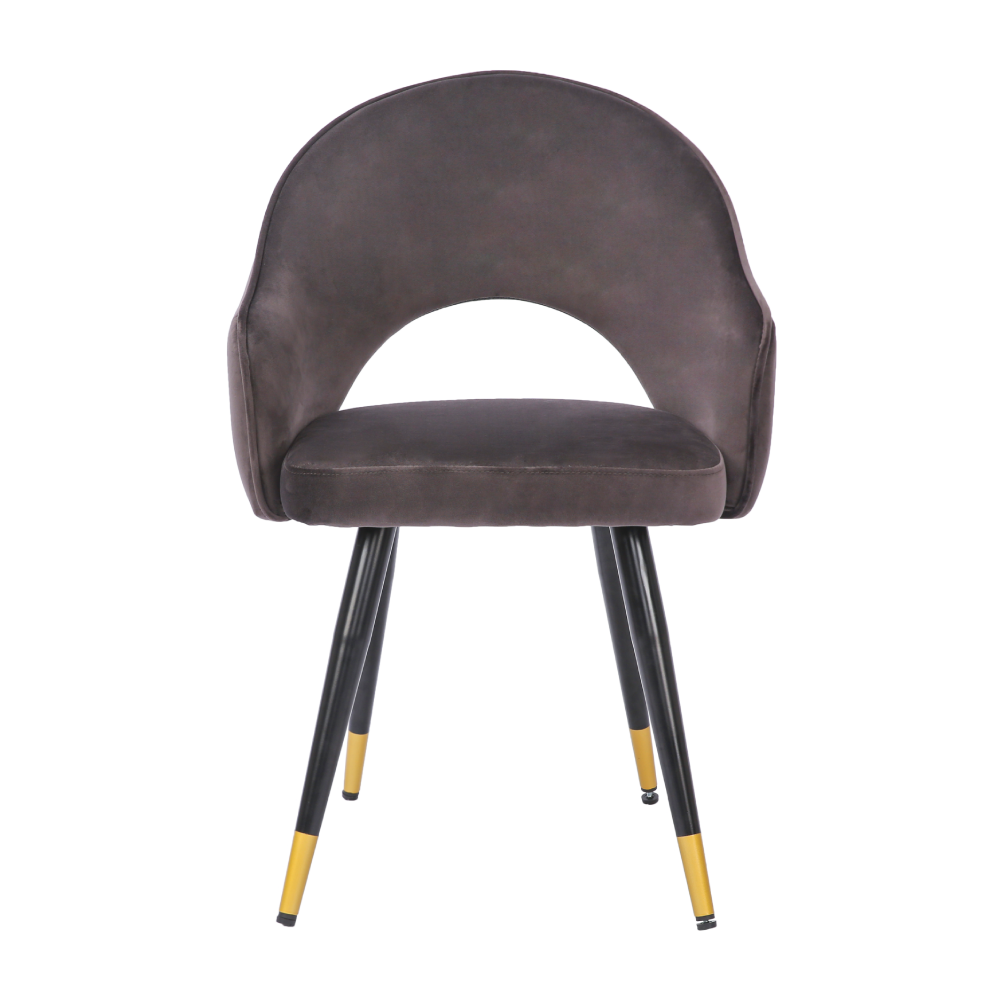 ONEX KiKo Olive Velvet Dining Chair - Dutch Velvet Modern Style (Set of 2)
