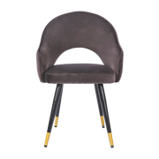 ONEX KiKo Olive Velvet Dining Chair - Dutch Velvet Modern Style (Set of 2)