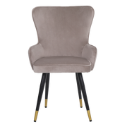 ONEX ViTa Dining Chair  Light Grey- Dutch Velvet (Set of 2)
