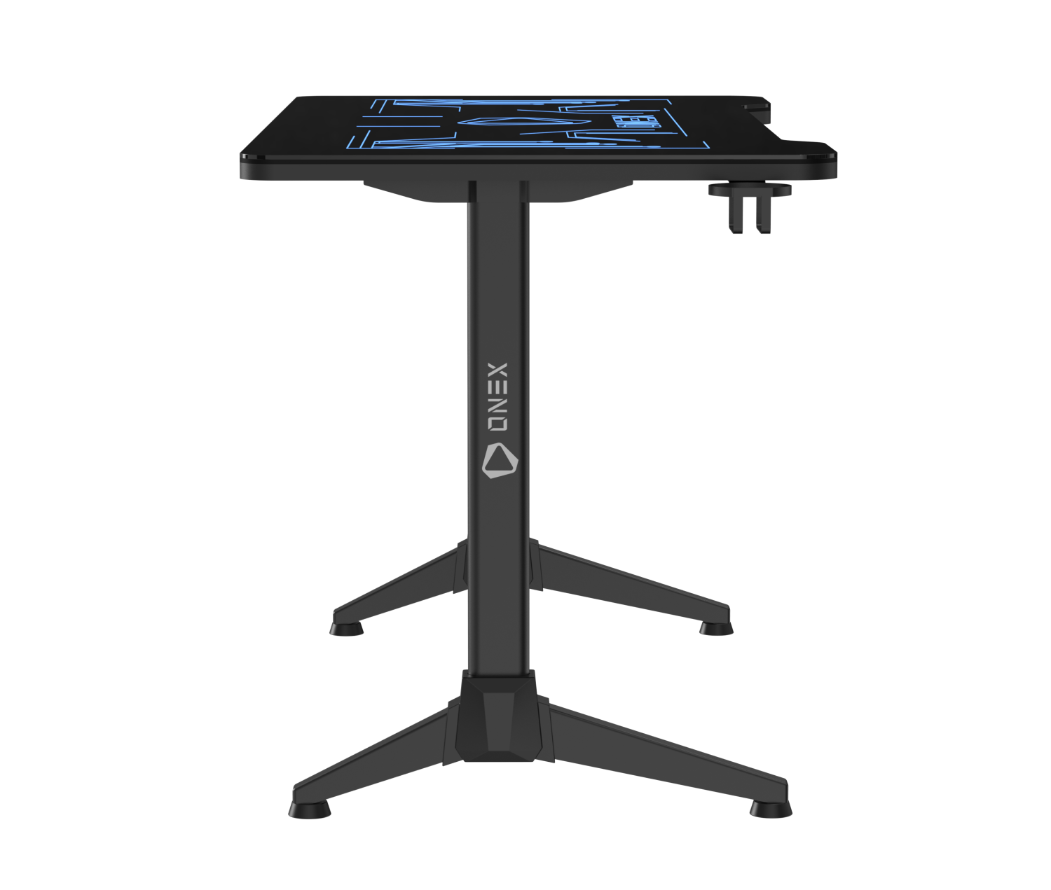 ONEX GD1400G RGB Tempered Glass Gaming Office Desk