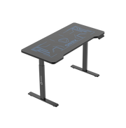 ONEX GDE1400G RGB Tempered Glass Electric Gaming Office Desk