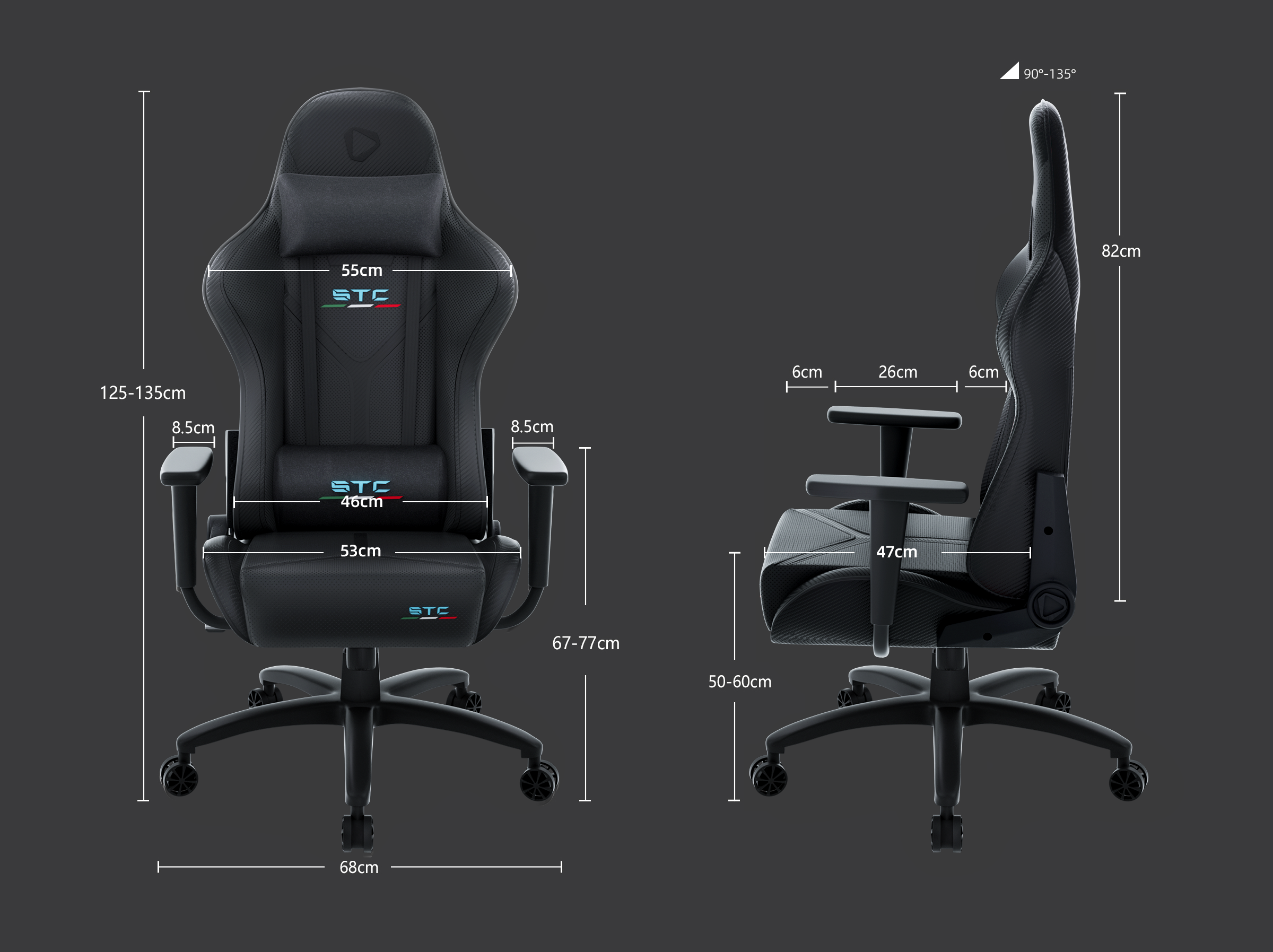 ONEX STC Tribute Hardcore Gaming and Office Chair
