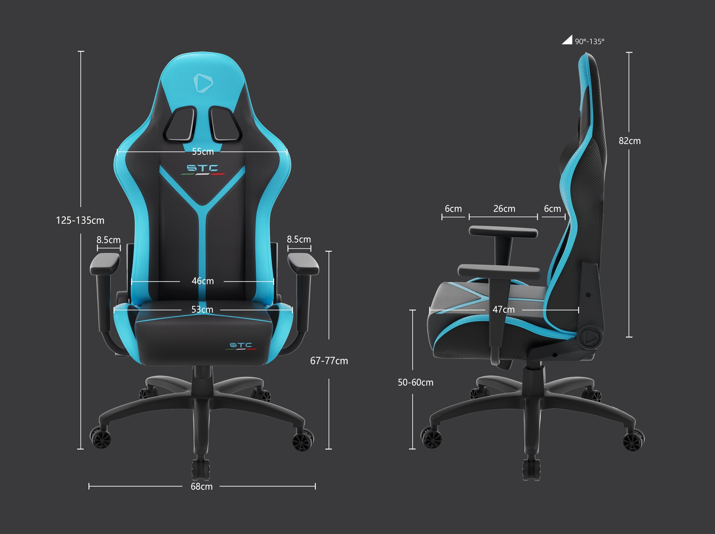 ONEX STC Tribute Hardcore Gaming and Office Chair