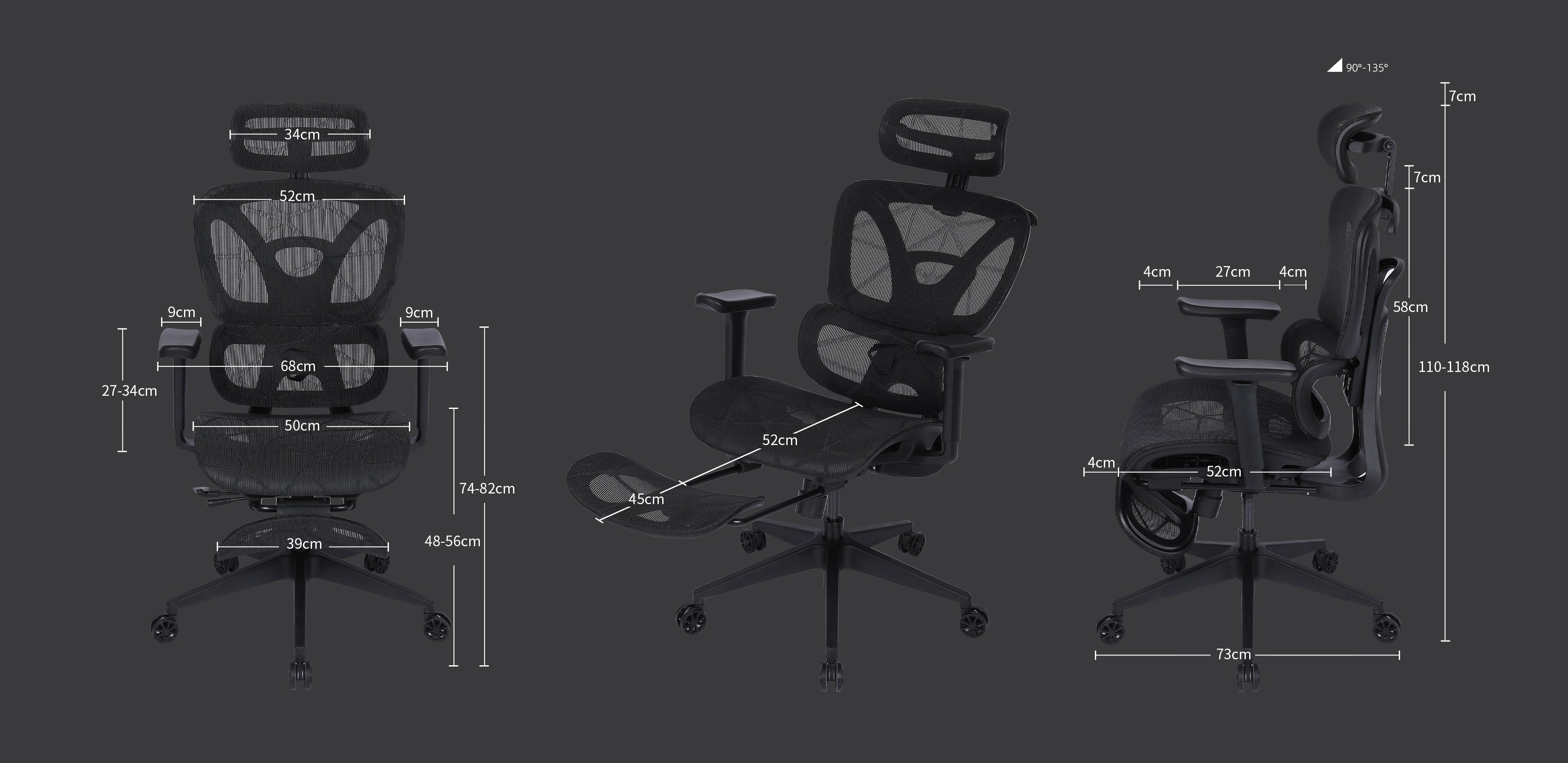 ONEX AIRNEST Mesh Gaming Office Chair