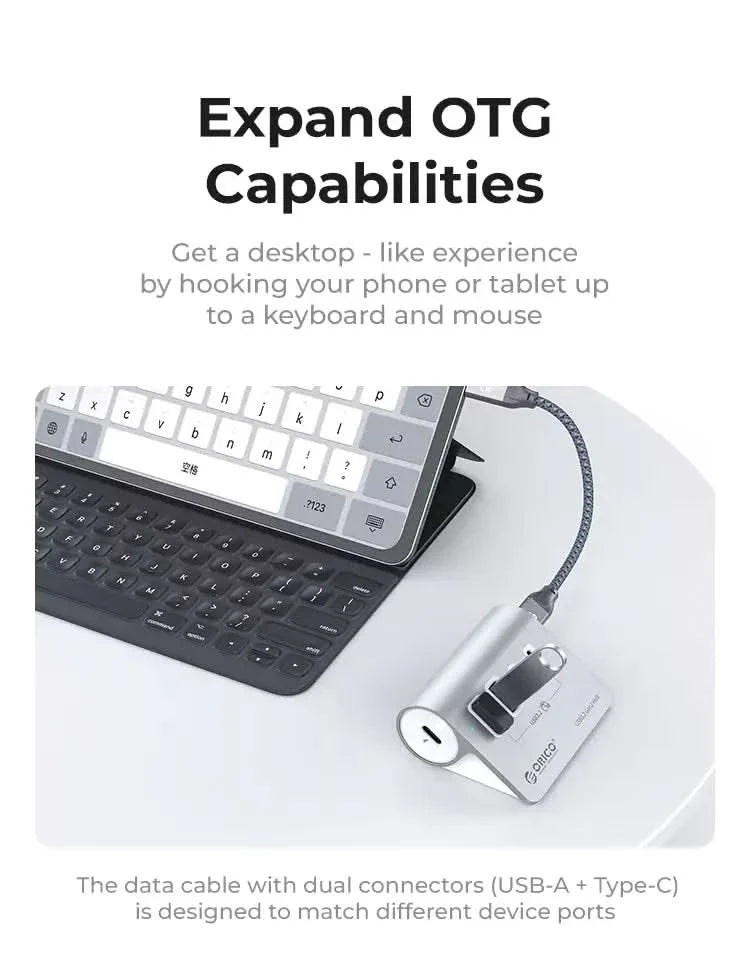 ORICO 4-Port USB3.2 10G Hub With Charging - Orico
