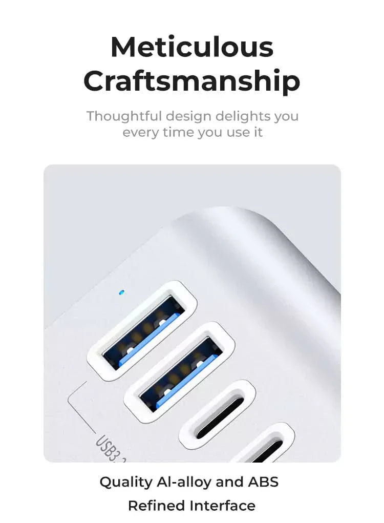 ORICO 4-Port USB3.2 10G Hub With Charging - Orico